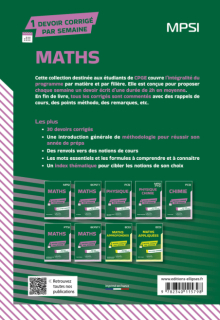 Maths. MPSI